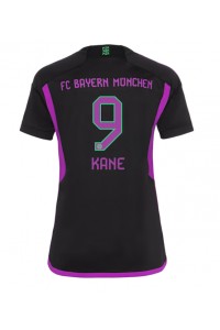 Bayern Munich Harry Kane #9 Voetbaltruitje Uit tenue Dames 2023-24 Korte Mouw